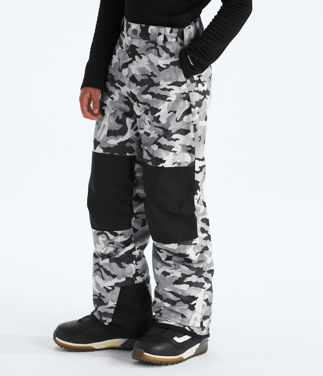 Boys’ Freedom Insulated Pants—Print - Smoked Pearl TNF Camo Small Print