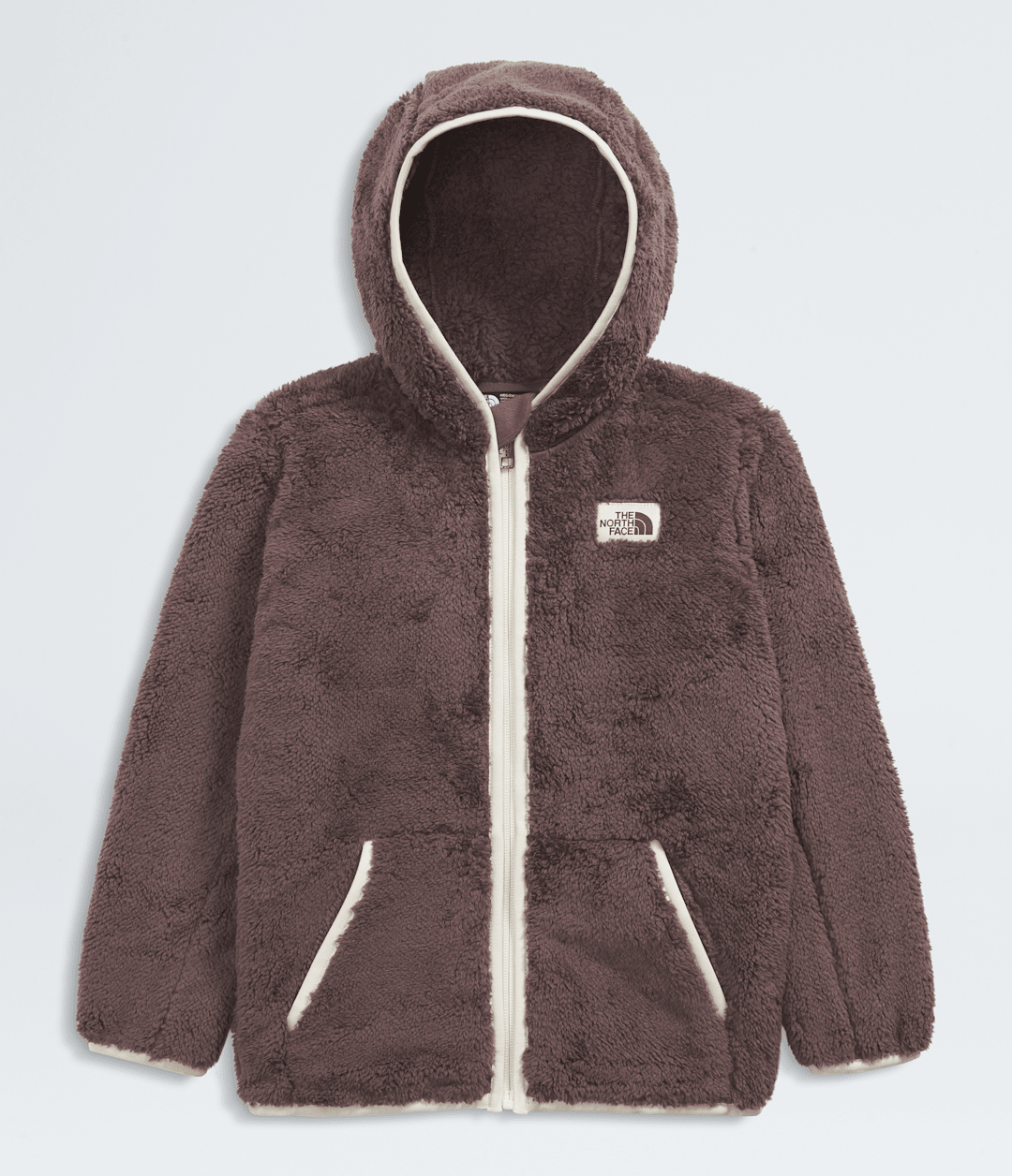 Kids’ Cabin Fleece Hoodie - Tawny Quartz/White Dune