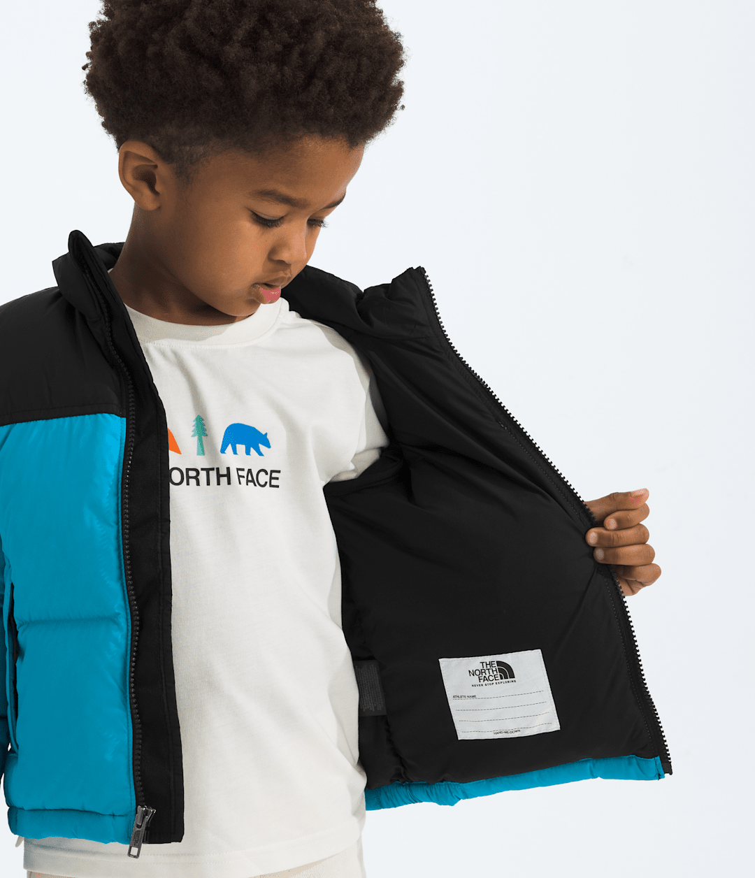 Kids’ 1996 Retro Nuptse Jacket - Meridian Blue