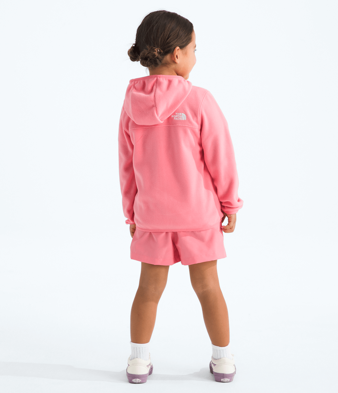 Kids’ Glacier Full-Zip Hoodie - Coral Crush
