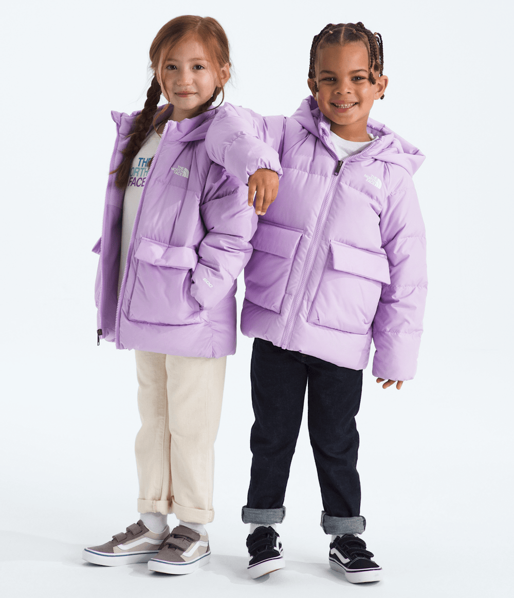 Kids’ North Down Fleece-Lined Parka - Lite Lilac