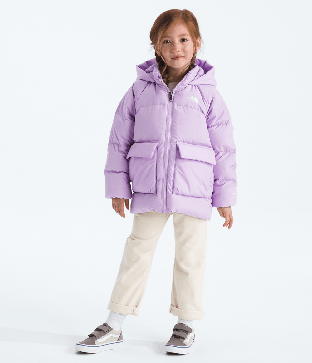 Kids’ North Down Fleece-Lined Parka - Lite Lilac