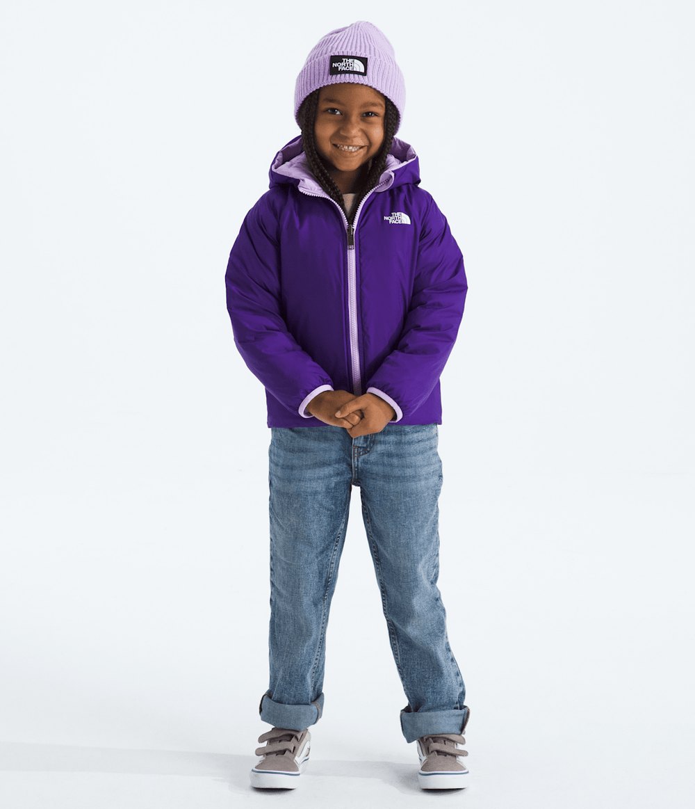 Kids’ Reversible Perrito Hooded Jacket - Lite Lilac