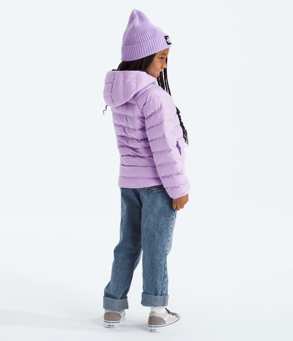 Kids’ Reversible Perrito Hooded Jacket - Lite Lilac