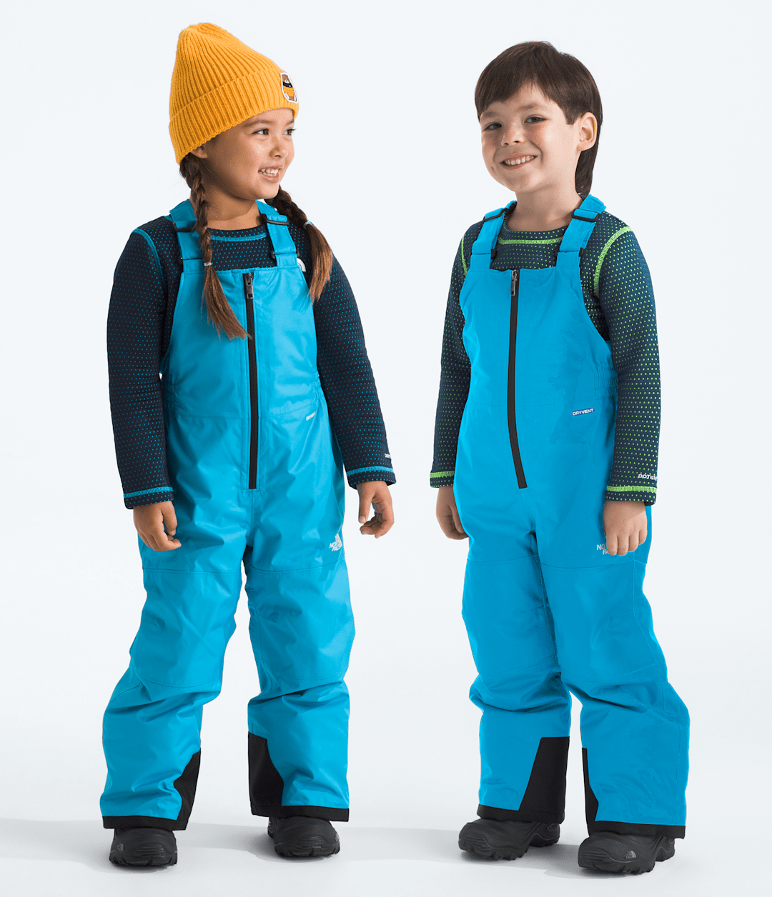 Kids’ Freedom Insulated Bibs - Meridian Blue