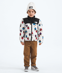 Kids’ 1996 Retro Nuptse Jacket—Print - Nuptse Bears Print TNF White