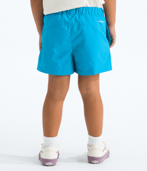 Kids’ Class V Shorts - Meridian Blue Logo Weather Topo Phantom Print