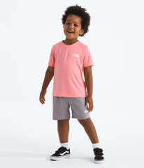 Kids’ 24/7 Set - Coral Crush-Transcendent Grey