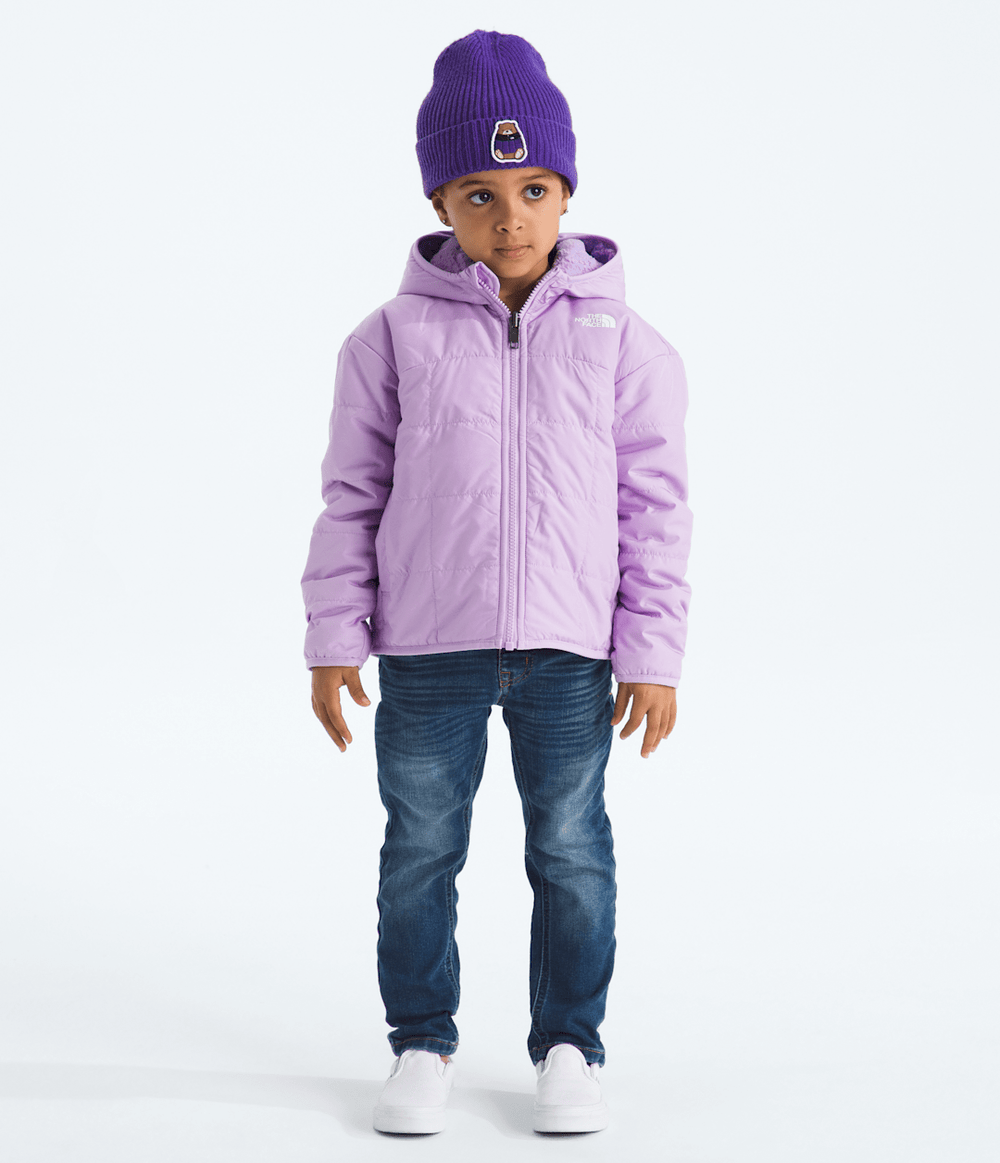 Girls’ Reversible Shasta Full-Zip Hooded Jacket - Lite Lilac