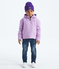Girls’ Reversible Shasta Full-Zip Hooded Jacket - Lite Lilac