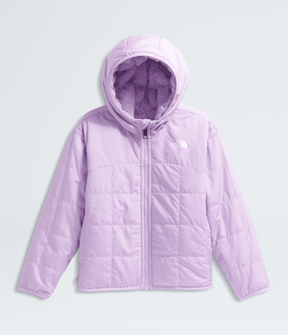 Girls’ Reversible Shasta Full-Zip Hooded Jacket - Lite Lilac