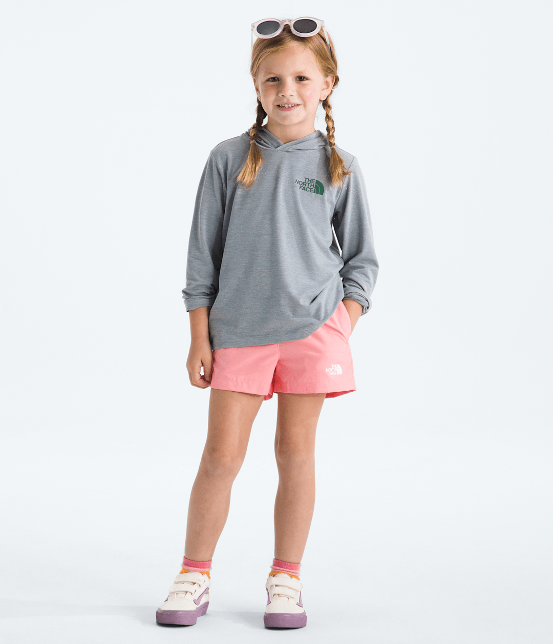 Kids’ Adventure Sequoia Shade Hoodie - TNF Pale Grey Heather