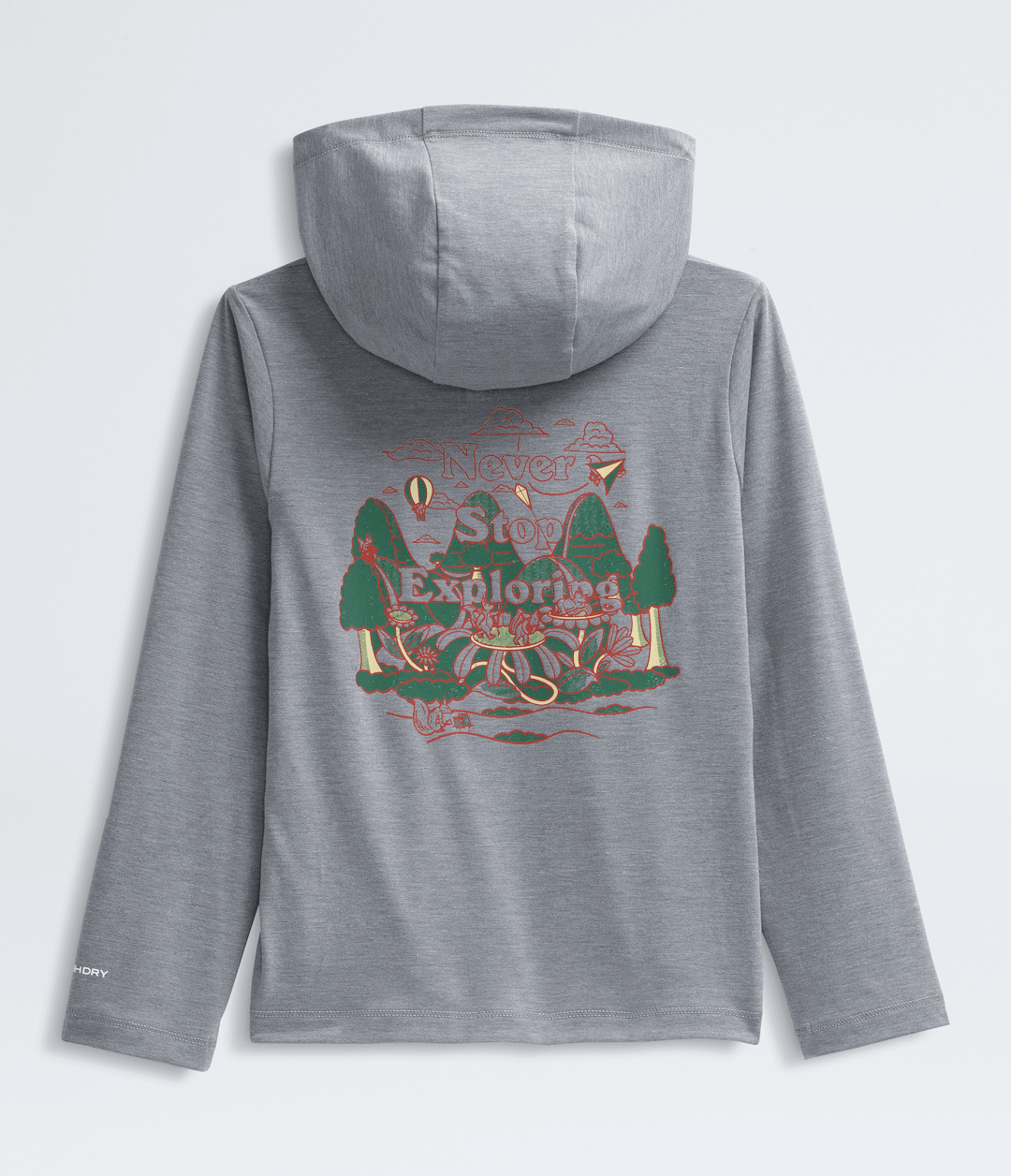 Kids’ Adventure Sequoia Shade Hoodie - TNF Pale Grey Heather
