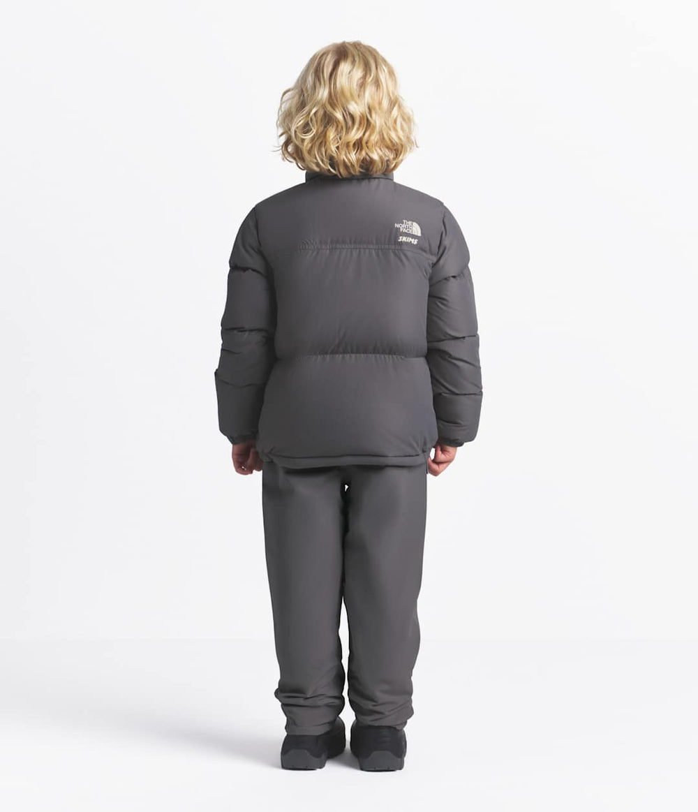 The North Face X SKIMS Kids' 1996 Nuptse Jacket - Sk Gunmetal