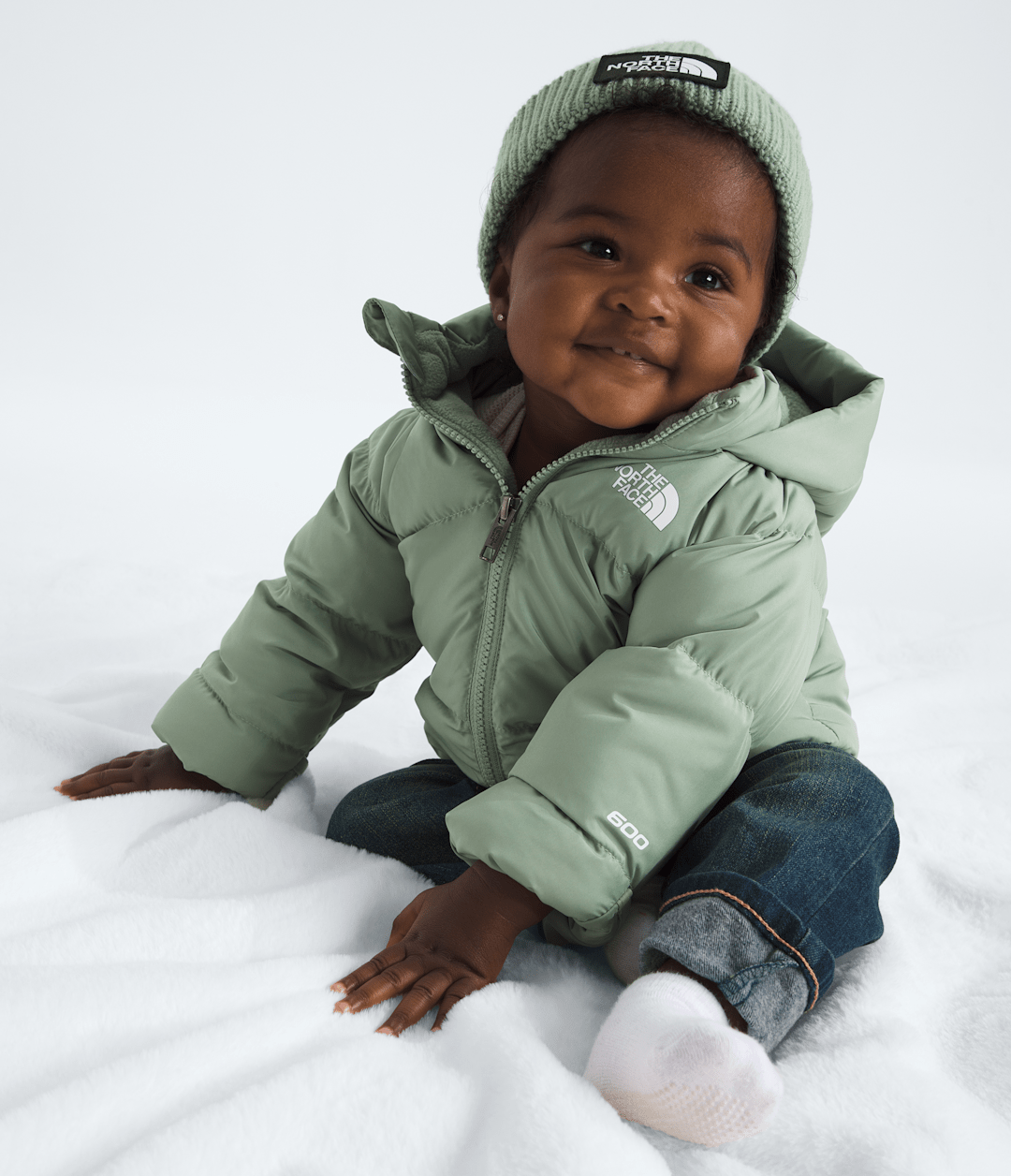 Baby North Down Fleece-Lined Jacket - Slate Moss
