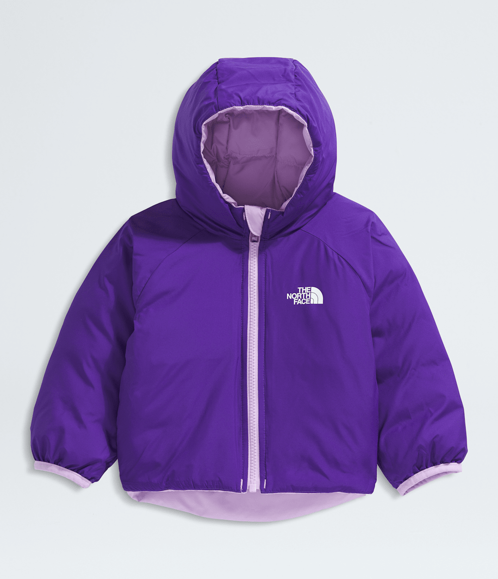 Baby Reversible Perrito Hooded Jacket - Lite Lilac