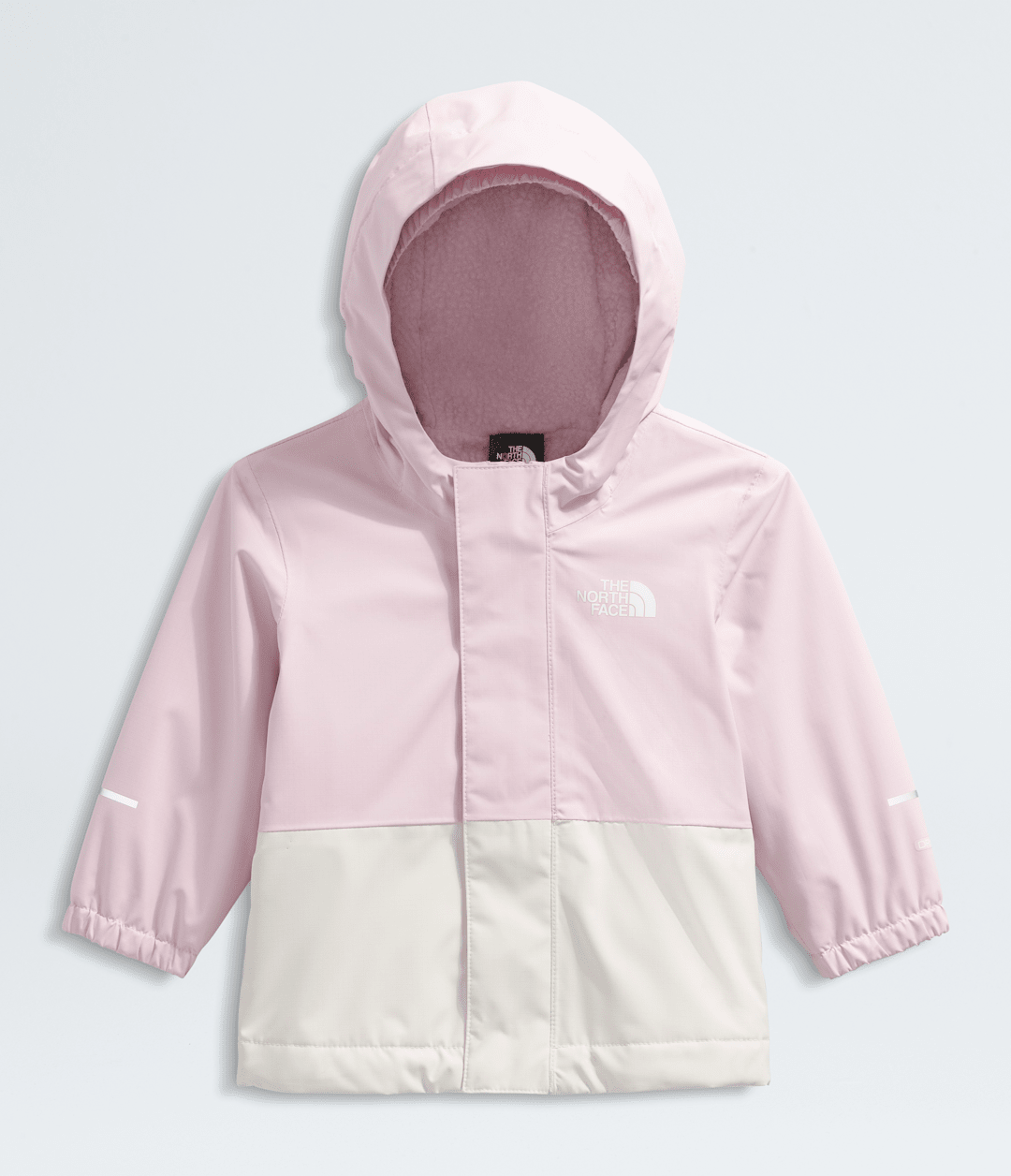Baby Warm Antora Rain Jacket - Pale Blossom/White Dune
