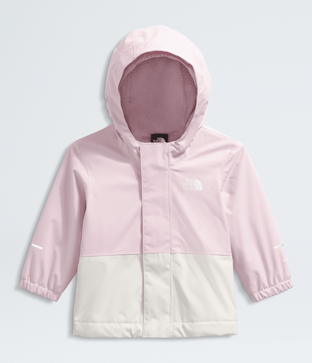 Baby Warm Antora Rain Jacket - Pale Blossom/White Dune