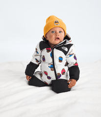 Baby 1996 Retro Nuptse One-Piece—Print - Nuptse Bears Print TNF White