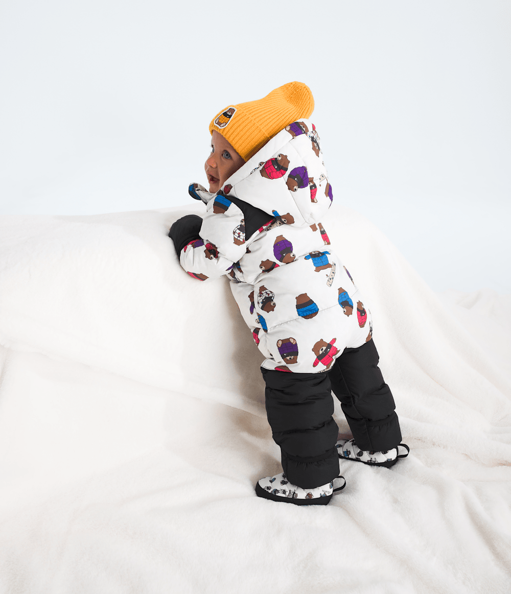 Baby 1996 Retro Nuptse One-Piece—Print - Nuptse Bears Print TNF White
