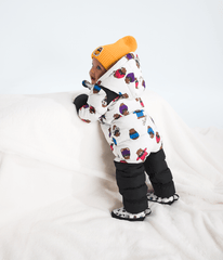 Baby 1996 Retro Nuptse One-Piece—Print - Nuptse Bears Print TNF White