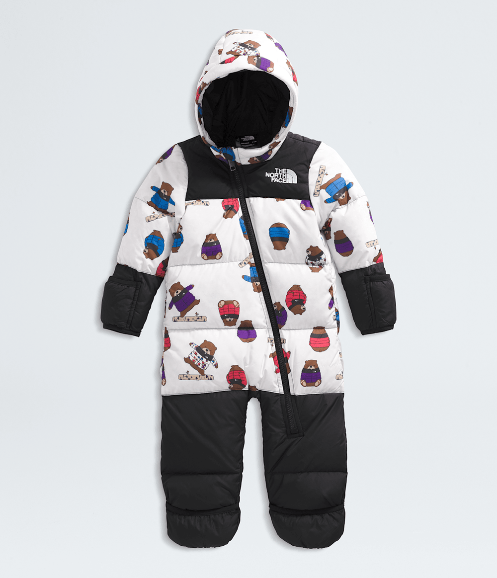 Baby 1996 Retro Nuptse One-Piece—Print - Nuptse Bears Print TNF White