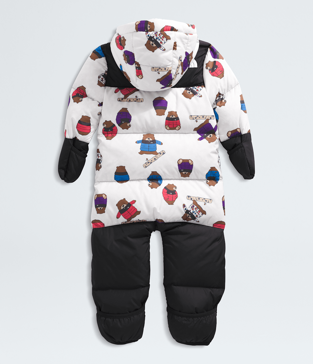 Baby 1996 Retro Nuptse One-Piece—Print - Nuptse Bears Print TNF White