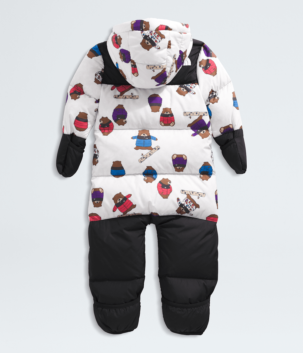 Baby 1996 Retro Nuptse One-Piece—Print - Nuptse Bears Print TNF White