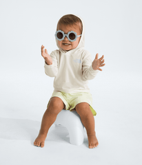Baby Adventure Eclipse Elevation Hoodie - White Dune