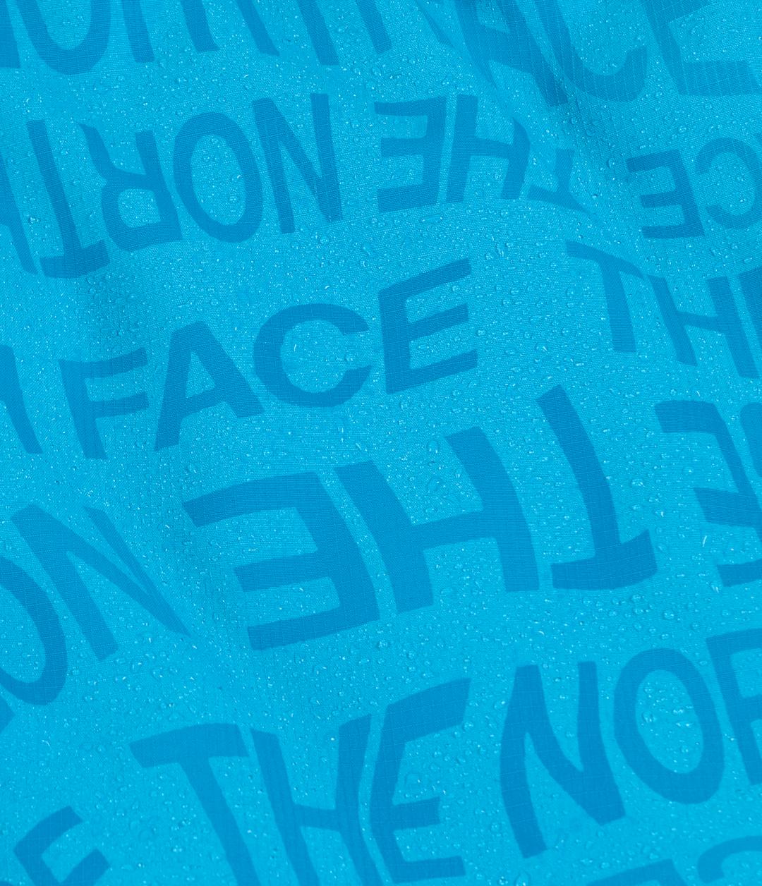 Baby Class V Shorts - Meridian Blue Logo Weather Topo Phantom Print