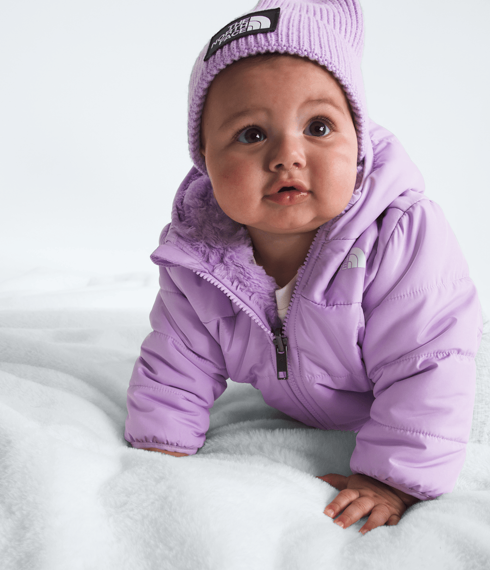 Baby Girls’ Reversible Shasta Full-Zip Hooded Jacket - Lite Lilac