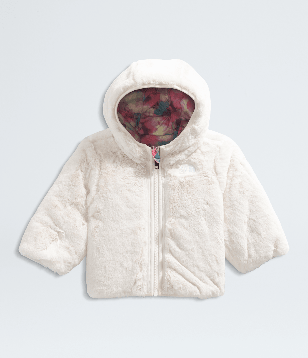Baby Girls’ Reversible Shasta Full-Zip Hooded Jacket—Print - Lite Lilac Lens Flare Print