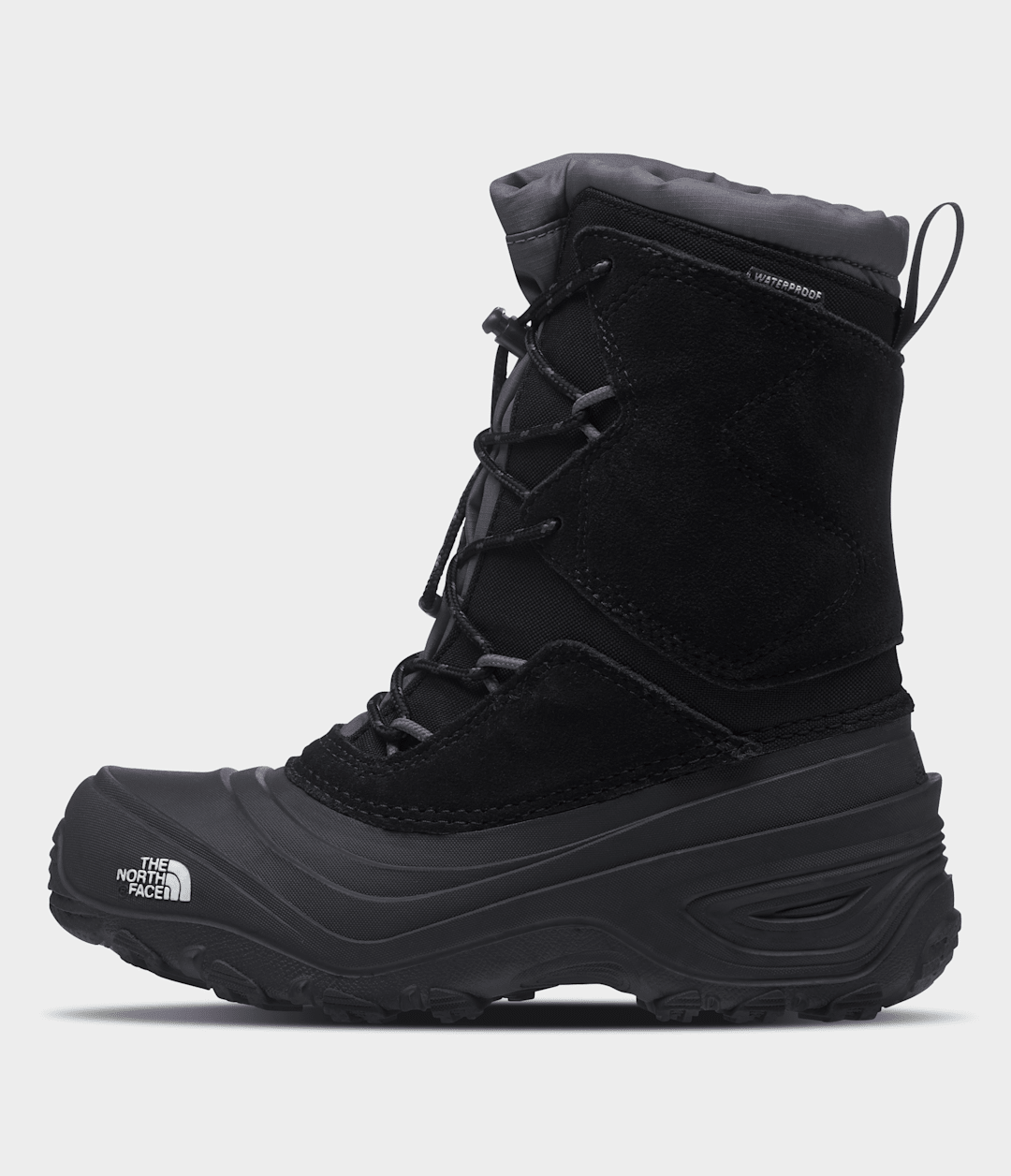 Youth Alpenglow V Waterproof Boots - TNF Black/Vanadis Grey