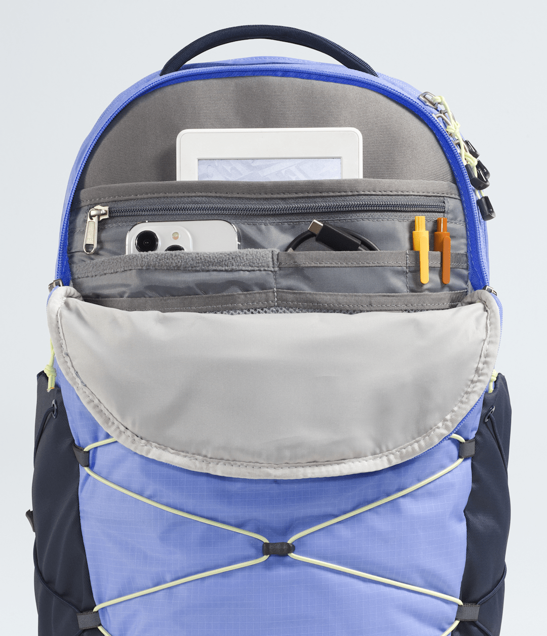 Women’s Borealis Backpack - Periwinkle Glow-Summit Navy-Lemon Mist