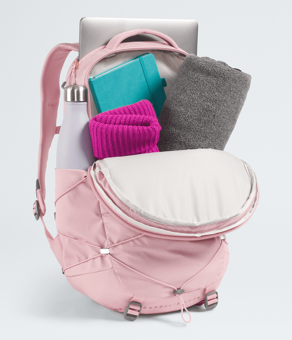 Women’s Borealis Luxe Backpack - Metal Pink-Burnt Coral Metallic