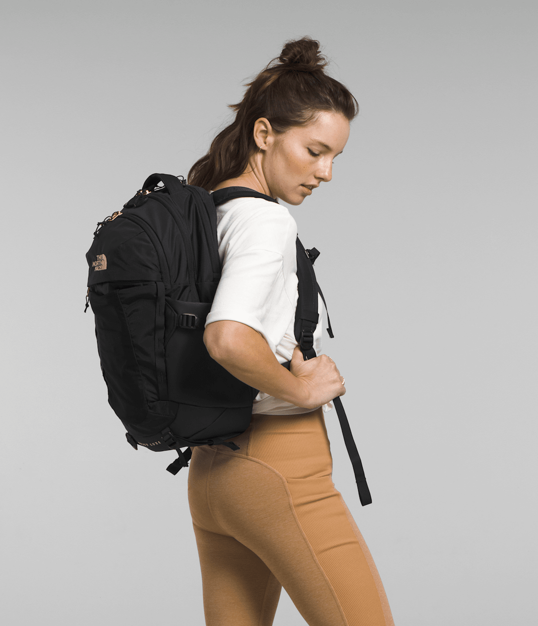 Women’s Recon Luxe Backpack - TNF Black/Burnt Coral