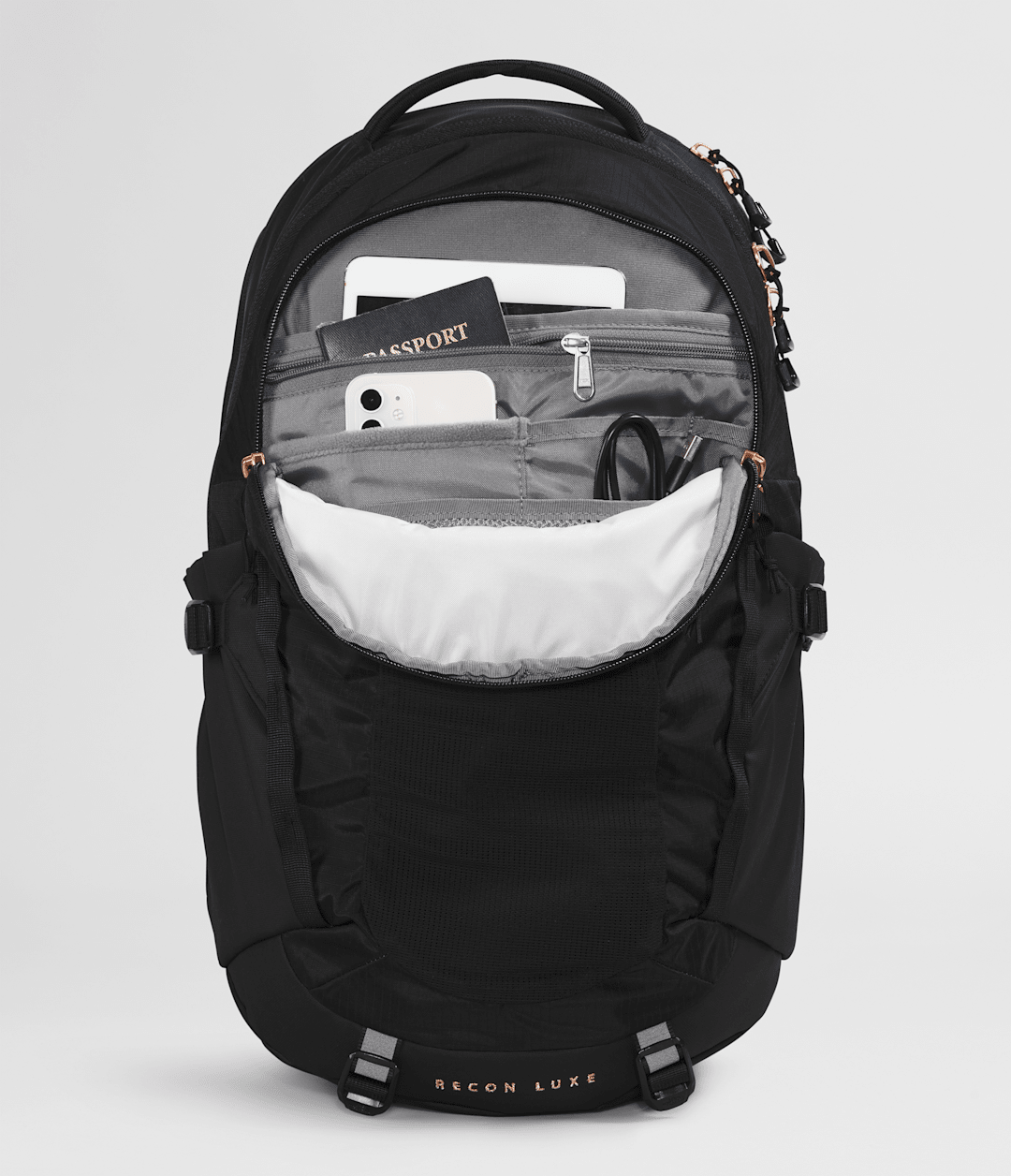 Women’s Recon Luxe Backpack - TNF Black/Burnt Coral