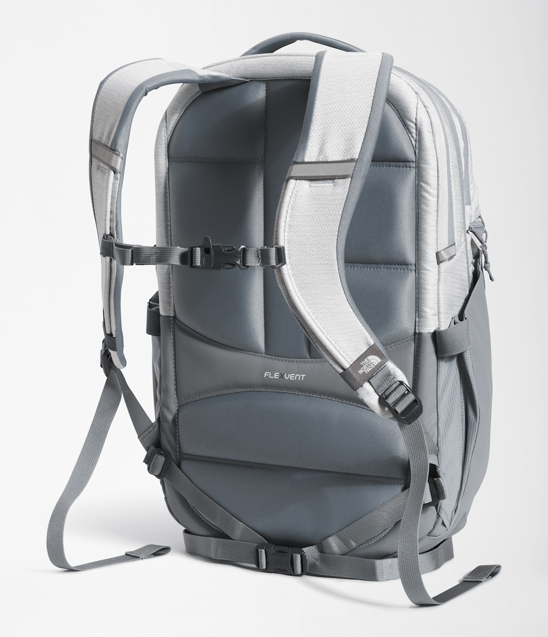Women’s Surge Backpack - TNF White Metallic Melange/Mid Grey