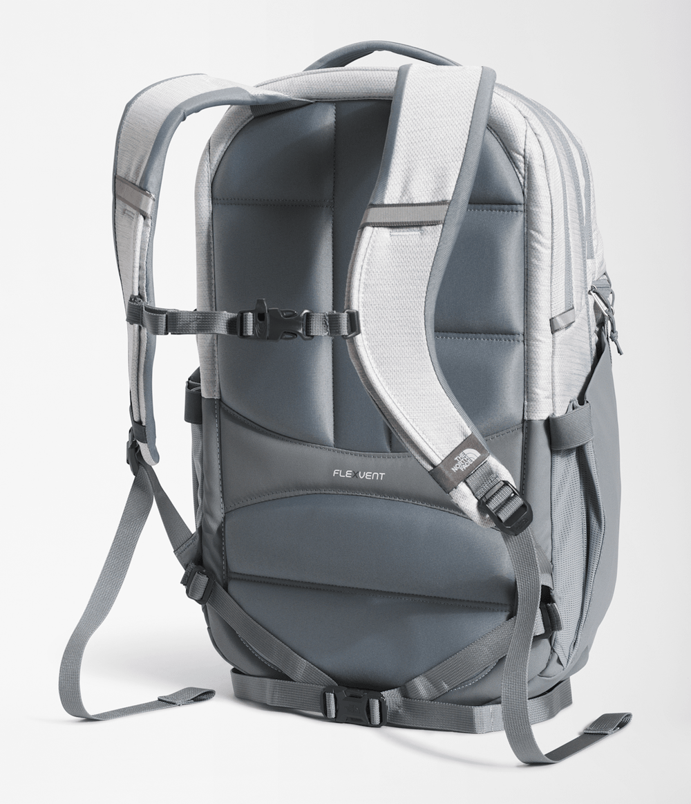 Women’s Surge Backpack - TNF White Metallic Melange/Mid Grey