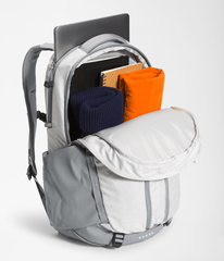 Women’s Surge Backpack - TNF White Metallic Melange/Mid Grey