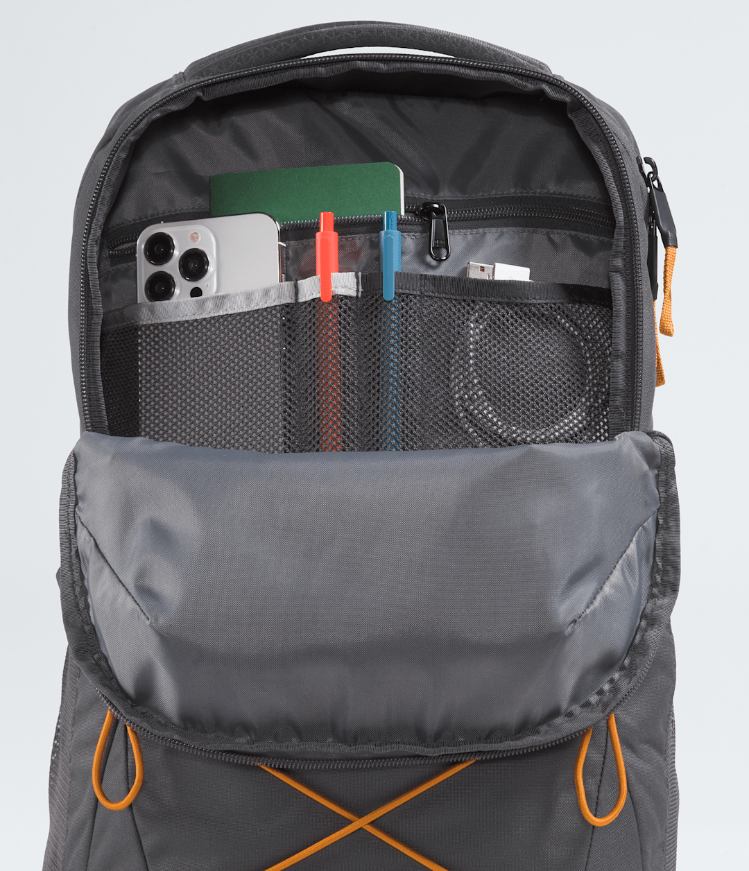 Jester Backpack - Anthracite Grey-Dust Orange