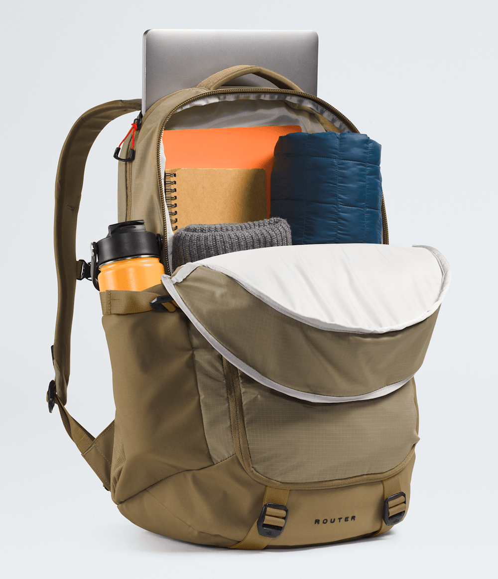 Router Backpack - Cedar-Lava Red