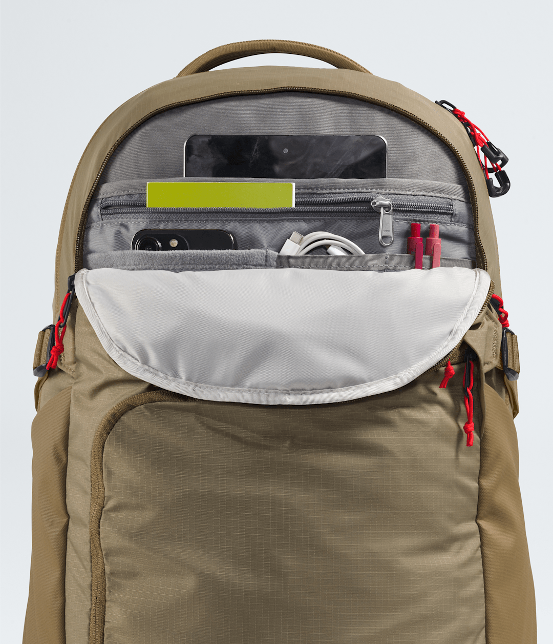 Router Backpack - Cedar-Lava Red