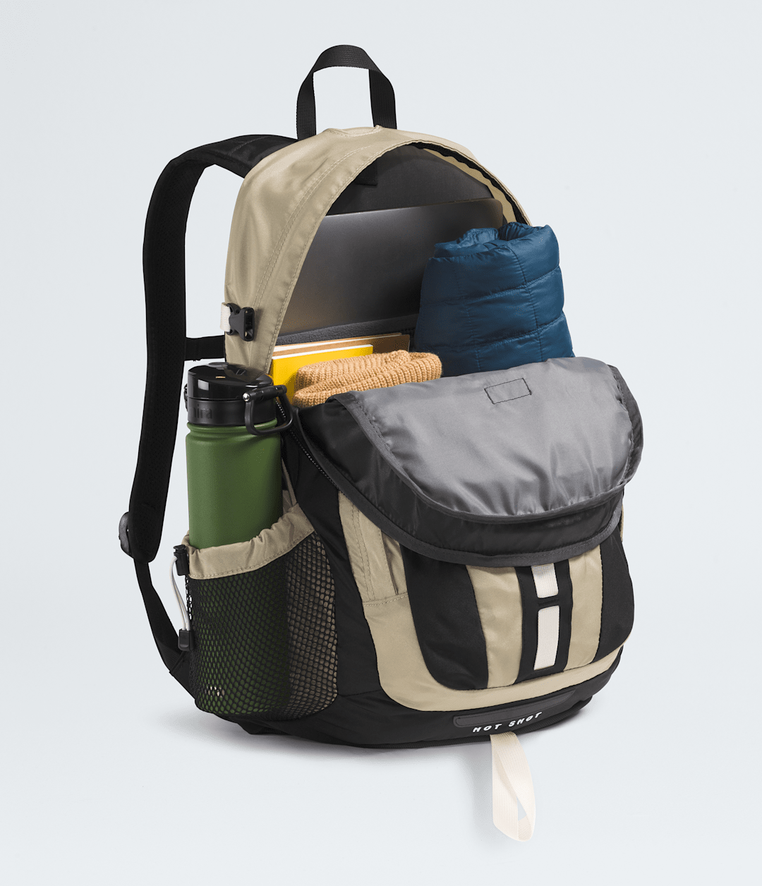 Hot Shot SE Backpack - Flax/White Dune/TNF Black