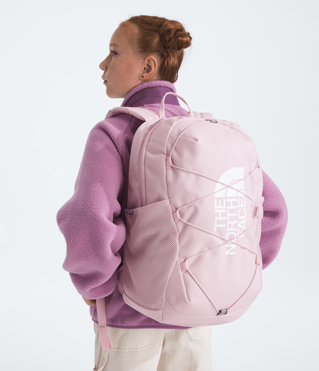 Youth Court Jester Backpack - Pale Blossom/TNF White