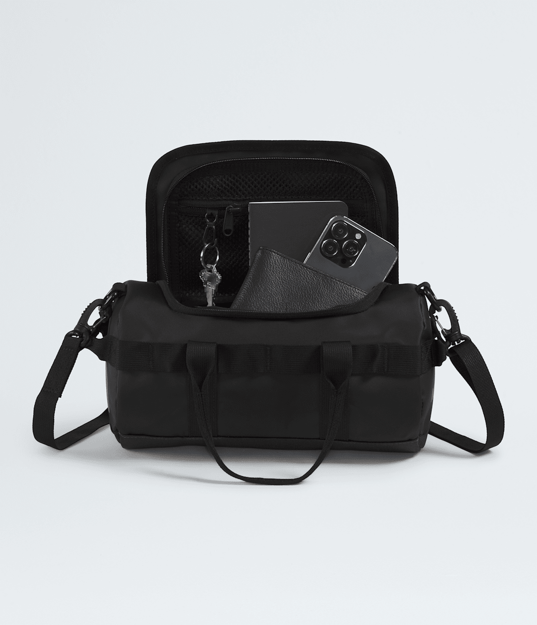 Base Camp Duffel Shoulder Bag - TNF Black/Asphalt Grey