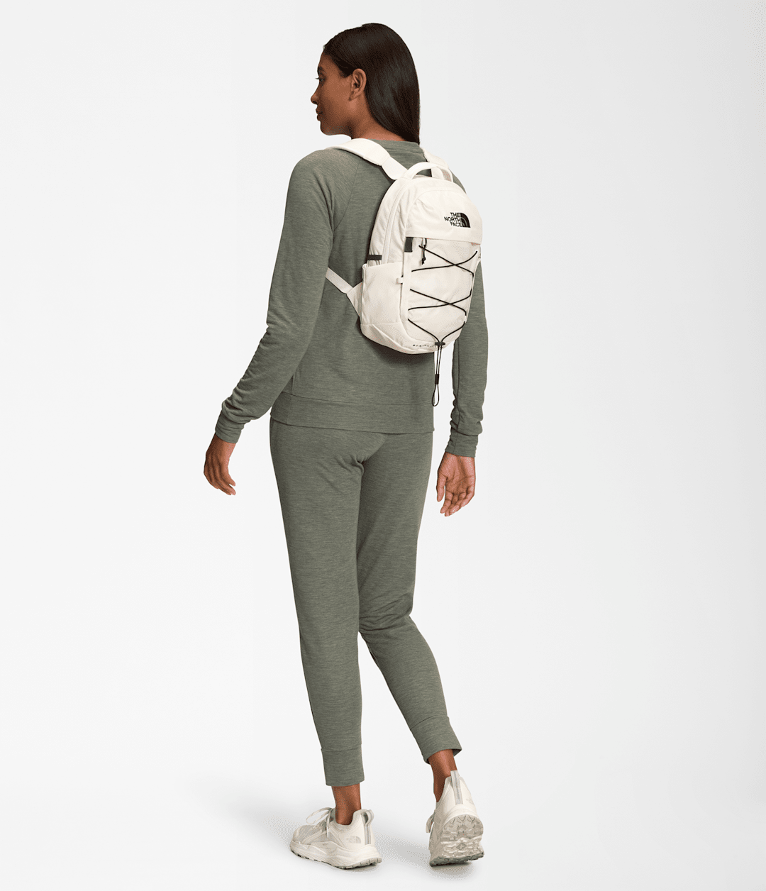 Borealis Mini Backpack - Gardenia White/TNF Black