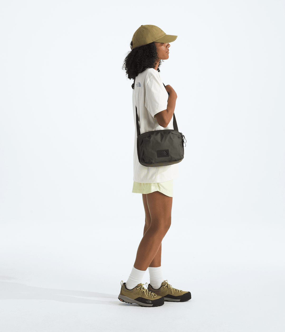 Base Camp Voyager Pro Crossbody - New Taupe Green/TNF Black