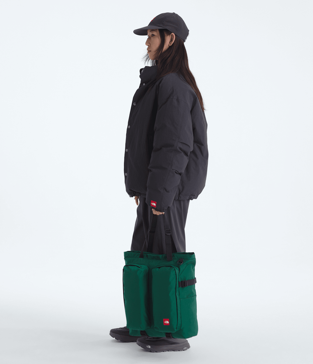 TNF™ Red Box Tote Bag - Hunter Green