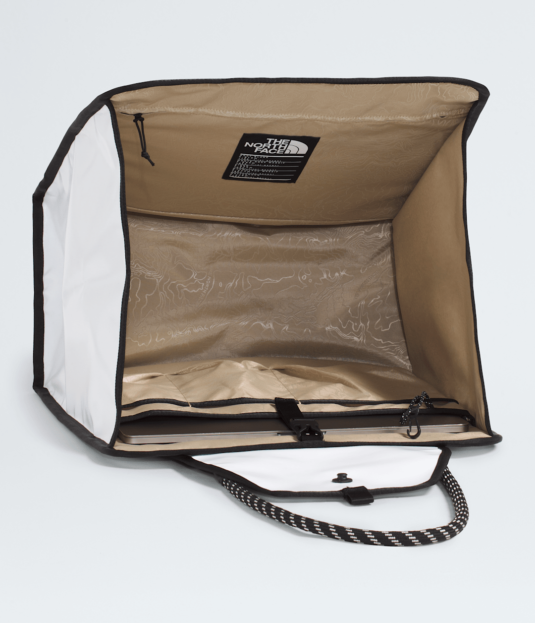Base Camp Tote Bag - TNF White/TNF Black